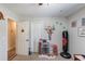Bedroom featuring playroom and toy organization with multiple access doors at 3072 Parks Run, Loganville, GA 30052