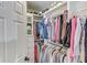 Walk-in closet featuring organized shelves and rods for ample clothing and shoe storage at 3072 Parks Run, Loganville, GA 30052