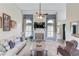 Cozy living room featuring a fireplace, neutral decor, and an inviting atmosphere at 3072 Parks Run, Loganville, GA 30052
