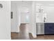 Bright kitchen featuring stainless steel appliances and dark wood flooring at 2277 Peachtree Ne Rd # 405, Atlanta, GA 30309