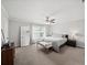 Spacious bedroom featuring neutral tones, a ceiling fan, and great natural light at 50 Mount Vernon Cir, Atlanta, GA 30338