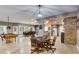 Basement features a pool table, game table, dining area, and a fully-equipped wet bar at 7269 Tyree Rd, Winston, GA 30187