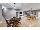 A spacious basement includes a theater area, game table, and pool table, perfect for entertainment at 7269 Tyree Rd, Winston, GA 30187