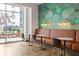 Cozy cafe featuring comfortable seating, modern decor, and views of the building's outdoor area at 923 Peachtree Ne St # 1238, Atlanta, GA 30309