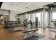 Fully equipped gym and fitness center with modern exercise machines and free weights at 923 Peachtree Ne St # 1238, Atlanta, GA 30309