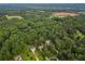 Enjoy the privacy of a wooded property in this aerial view, perfect for nature lovers and families alike at 117A Laguna Springs Dr, Woodstock, GA 30188