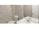Cozy bathroom features a shower and tub combo with a modern vanity and lighting at 3217 Canterbury Trl, Rex, GA 30273