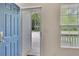 The view from inside a foyer with a bright, cheery view to the front yard at 15 Echota Ne Rd, Cartersville, GA 30121