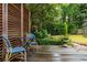 Cozy backyard deck with a table, chairs, and privacy screening at 657 E Paces Ferry Ne Rd, Atlanta, GA 30305