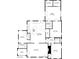 Detailed floor plan showcasing the layout of the house at 657 E Paces Ferry Ne Rd, Atlanta, GA 30305