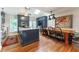 Large, open kitchen with stainless steel appliances, island, and dining table at 657 E Paces Ferry Ne Rd, Atlanta, GA 30305