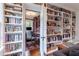 View of office through built in bookshelf at 657 E Paces Ferry Ne Rd, Atlanta, GA 30305