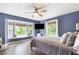 Charming bedroom with bay window, stylish decor, and plenty of natural light at 4002 Joshua Ln, Douglasville, GA 30135