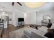 Open concept living space with combined kitchen and living area, perfect for entertaining at 3116 Quantum Ln, Atlanta, GA 30341