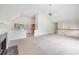 Open-concept living area seamlessly connects the kitchen, dining area, and living room at 5137 Allison Way, Sugar Hill, GA 30518