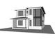 Front elevation of home featuring a covered porch and modern, mixed-material facade at 1111 Moreland Se Pl, Atlanta, GA 30316
