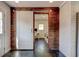 View of hallway with an open barn door leading to an office at 1848 Winthrop Se Dr, Atlanta, GA 30316