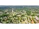 Expansive aerial view of a community nestled among lush greenery and mature trees at 3635 Bardfield Ct, Cumming, GA 30041