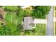 Aerial view showing a home's location within a well-planned neighborhood, surrounded by mature trees and green spaces at 3635 Bardfield Ct, Cumming, GA 30041
