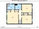 Floor plan of the second floor showing the layout of the bedrooms, bathrooms, closets, and hall at 2269 Sparrow Ridge Ne Dr, Marietta, GA 30066