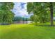 Green lawn that offers water views at 2538 Morgan Lake Ne Dr, Marietta, GA 30066