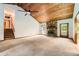Open living room with a fireplace and stairway at 2538 Morgan Lake Ne Dr, Marietta, GA 30066