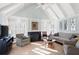Bright and airy living room featuring vaulted ceilings, fireplace, and neutral decor at 255 Maple Nw Ave, Marietta, GA 30064