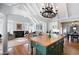 Bright open-concept living room and kitchen with vaulted ceilings and hardwood flooring at 255 Maple Nw Ave, Marietta, GA 30064