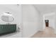 Hallway with a view of the vanity and wood-look flooring at 331 Highway 162, Covington, GA 30016