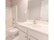 Bright bathroom featuring a shower/tub and single sink at 335 Wilma Sw Ct, Atlanta, GA 30331
