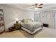 Spacious bedroom featuring a trey ceiling, carpeted floors, and warm natural light at 3895 Old Atlanta Station Se Dr # 1, Atlanta, GA 30339