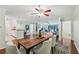 Charming dining area connected to the living room and kitchen at 302 Ridley Howard Ct # 302, Decatur, GA 30030