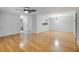 Spacious living room with hardwood floors and great natural light at 1404 N Crossing Ne Dr, Atlanta, GA 30329