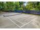 Community tennis court providing a great amenity for active residents and casual players at 1404 N Crossing Ne Dr, Atlanta, GA 30329