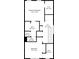 Upstairs floorplan featuring primary bedroom with walk-in closet, bedroom, and bathrooms at 1621 Wellborn Walk, Suwanee, GA 30024