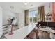 Bright office space with trendy desk and plentiful natural light at 1621 Wellborn Walk, Suwanee, GA 30024