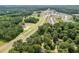 Aerial view of property and surrounding areas in Acworth, Georgia; showing its location along the highway at 5706 Forest Pl, Acworth, GA 30102