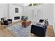 Bright living room with natural light, contemporary furniture, and stylish decor at 144 Cathy Ln, Hiram, GA 30141