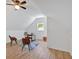 Bright office space with hardwood floors, a ceiling fan, and an office desk with comfortable chairs at 144 Cathy Ln, Hiram, GA 30141