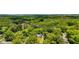 Secluded home nestled amidst a dense forest, showcasing privacy and natural beauty in a serene wooded environment at 407 E College E St, Bowdon, GA 30108