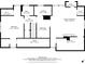 Detailed floor plan with dimensions, featuring multiple bedrooms, walk-in closets, and a spacious layout at 407 E College E St, Bowdon, GA 30108