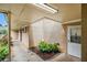 Inviting entrance featuring a bright white door and attractive landscaping at 2039 Oak Park Ln, Decatur, GA 30032