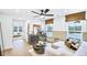 Cozy bonus room featuring hardwood floors, natural light, and neutral decor at 5753 Tillman Way, Powder Springs, GA 30127
