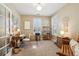 Cozy office space with natural light, desk space and chair. Ideal for a home office at 6775 Marlow Dr, Cumming, GA 30041