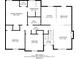 Detailed first floor plan layout, displaying room dimensions and layout for easy visualization and planning at 725 Signature Trce, Palmetto, GA 30268