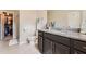 Bathroom features a granite countertop and walk-in closet at 2433 Santa Rosa St, Alpharetta, GA 30009