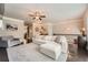 Open-concept living room with a large sofa, plush seating, and stylish decor at 2433 Santa Rosa St, Alpharetta, GA 30009