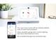 New smart home features that includes a video doorbell, garage door control, thermostat, door lock at 356 Sound Cir, Stockbridge, GA 30281