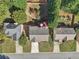 An aerial view of the property showcases the home's location within a well-established, tree-lined neighborhood at 3709 Mcguire Nw St, Kennesaw, GA 30144