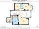 Second floor plan featuring bedrooms, bathrooms, closets, and primary bedroom with dimensions at 1473 Cardova Pointe, Dunwoody, GA 30338